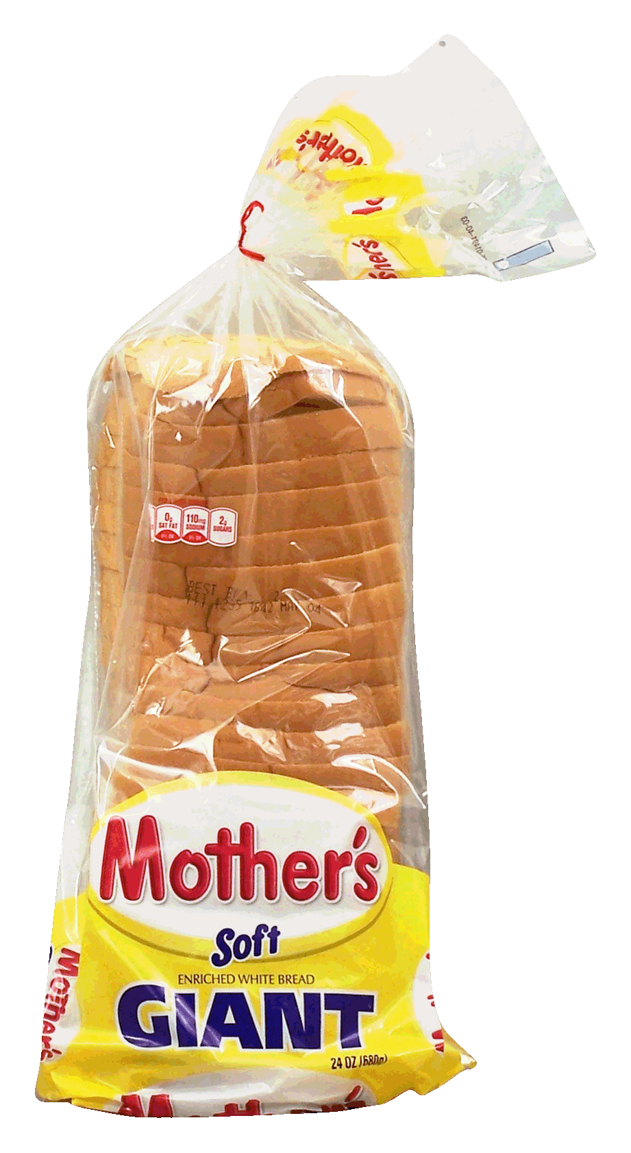 Mother's  soft enriched white sliced bread Full-Size Picture